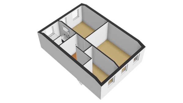 Floorplan - Batavierstraat 40, 2951 AA Alblasserdam